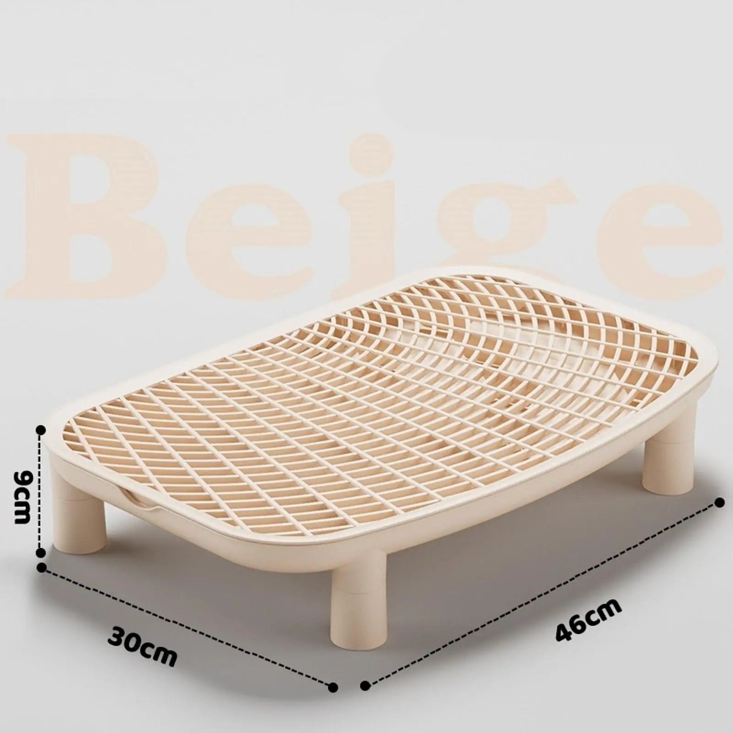 Cat Litter Ramp – Plastic Litter Box Step with Anti-Tracking Footboard for Cats & Kittens