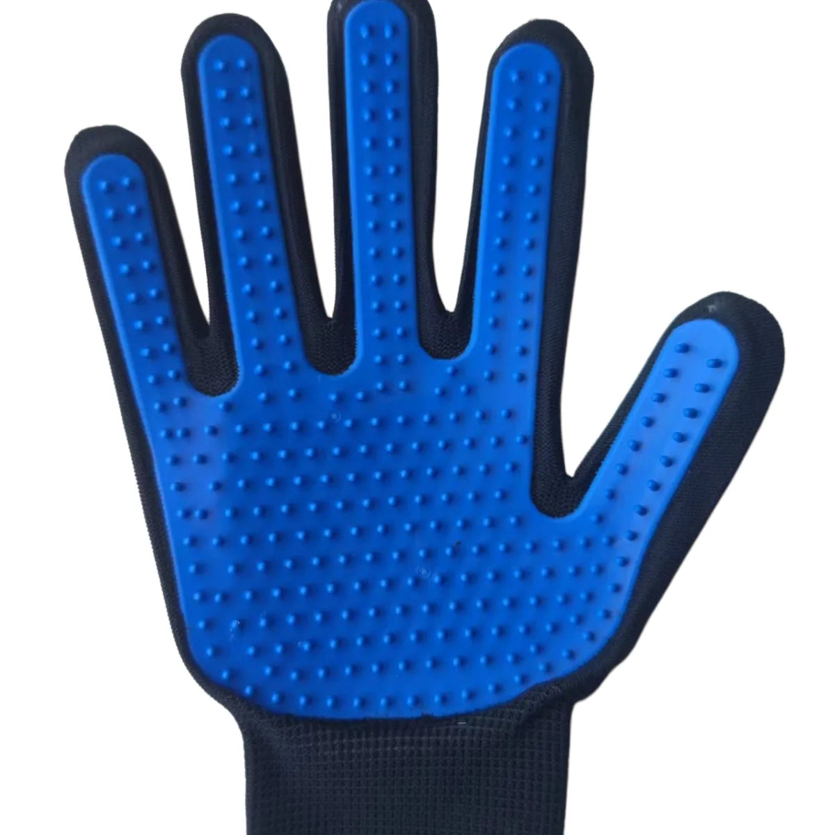 True Touch Pet Grooming Gloves - Silicone Deshedding Brush & Bath Mitt