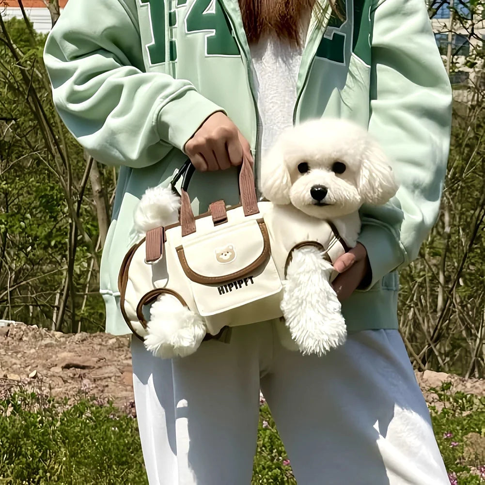Cute Dog Backpack Carrier – Comfortable Travel Backpack for Small and Medium Dogs and Cats