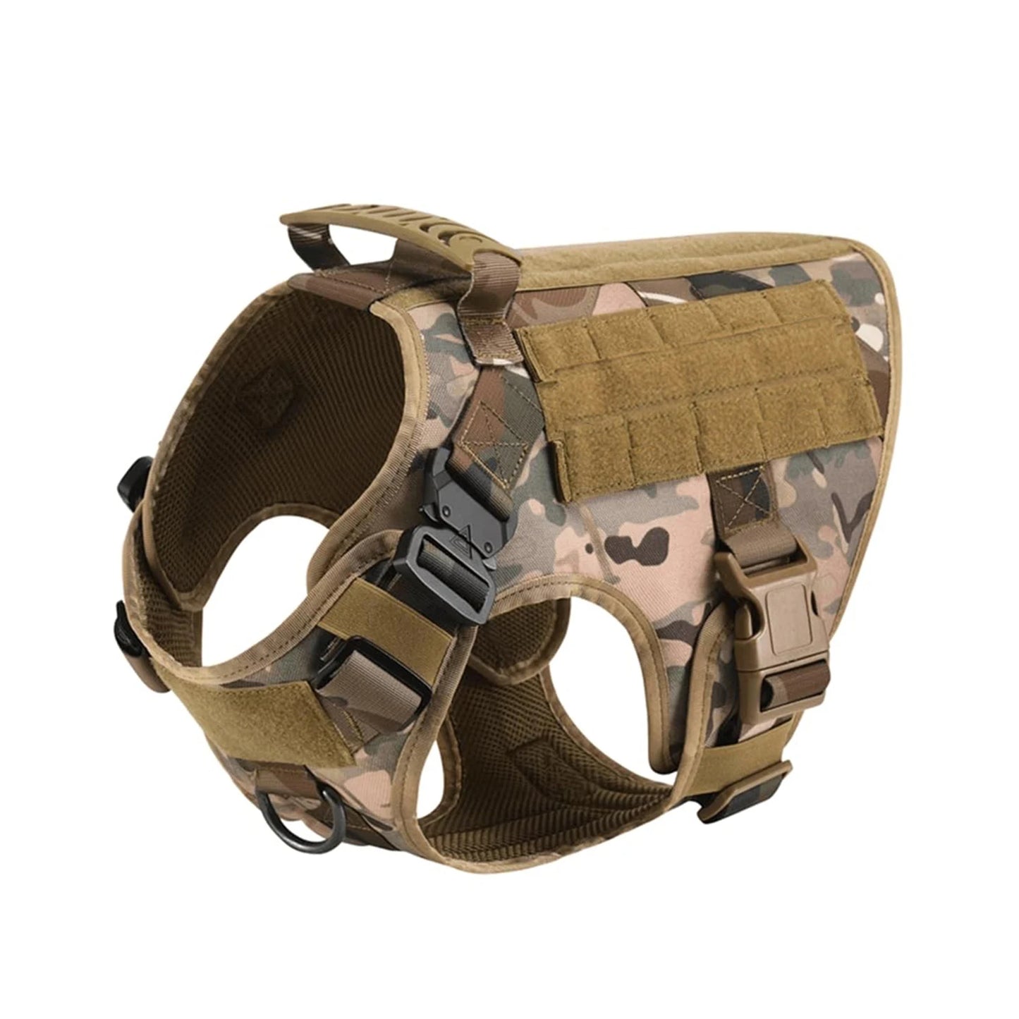 Military Tactical Dog Harness: Heavy-Duty Training Vest for German Shepherds