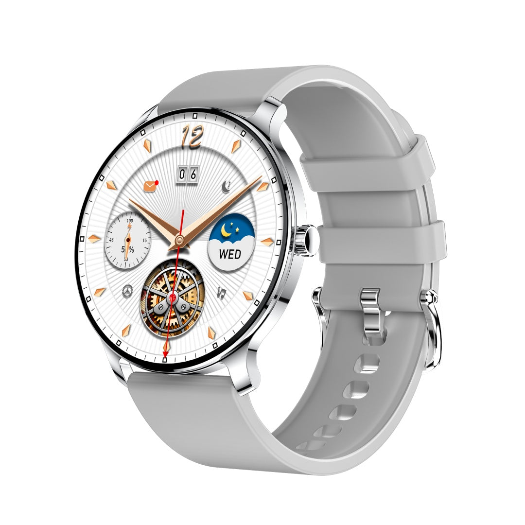 New 1.43-inch AMOLED Screen Disc Ultra Thin Smart Watch Fitness Tracker - PULSE MART
