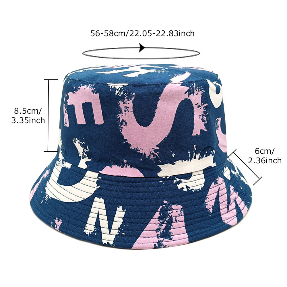 Versatile Couple Double-sided Sun-proof Basin Hat Casual Hat - PULSE MART