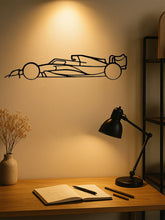 Laser-Cut Metal Wall Art Precise Sports Car Silhouette - PULSE MART