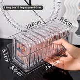 Transparent Manicure Small Wear Nail Box Handmade Nail Storage Box - PULSE MART