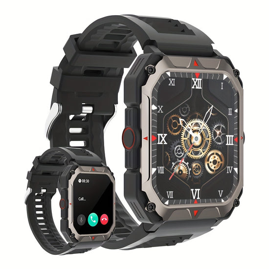 Men S Smart Watch Answer,make Calls, Wireless Calling Sports Smartwatch Fitness Tracker, With Multiple Sport Modes, Step Counter, Alarm, Compatible With IPhone And Android Phones - PULSE MART