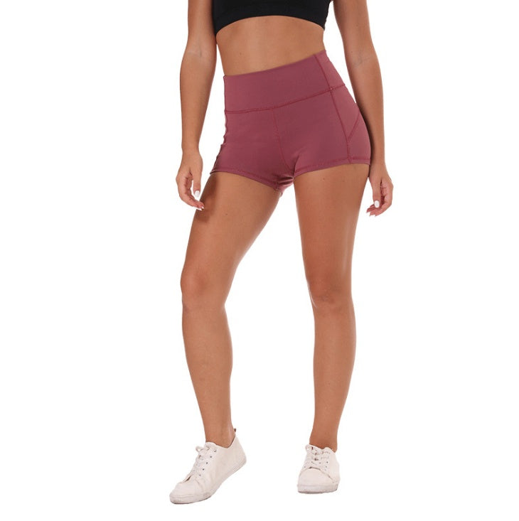 Soft Nylon Athletic Shorts with Tummy Control - PULSE MART