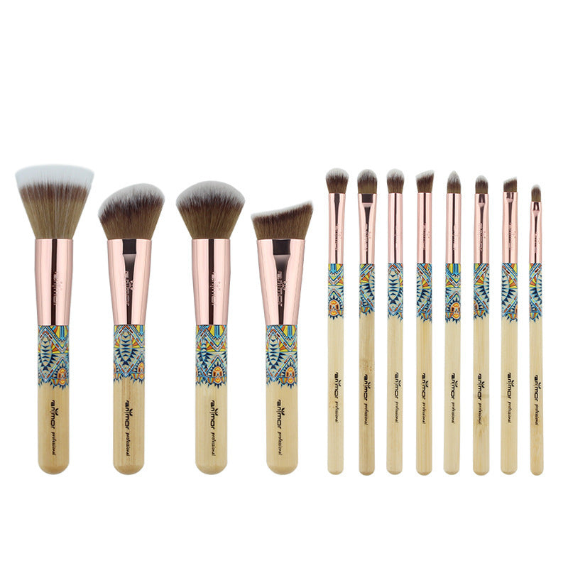 12 makeup brushes - PULSE MART
