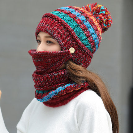 Korean winter knitted hat - PULSE MART