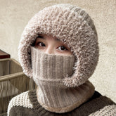 Multifunctional Hat Scarf One-piece Hat Neck Protection Bandana Warm - PULSE MART
