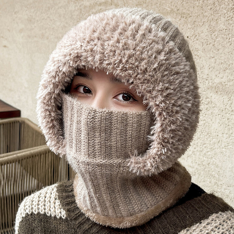 Multifunctional Hat Scarf One-piece Hat Neck Protection Bandana Warm - PULSE MART