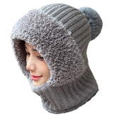 Multifunctional Hat Scarf One-piece Hat Neck Protection Bandana Warm - PULSE MART