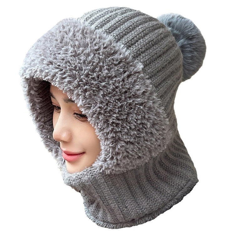 Multifunctional Hat Scarf One-piece Hat Neck Protection Bandana Warm - PULSE MART