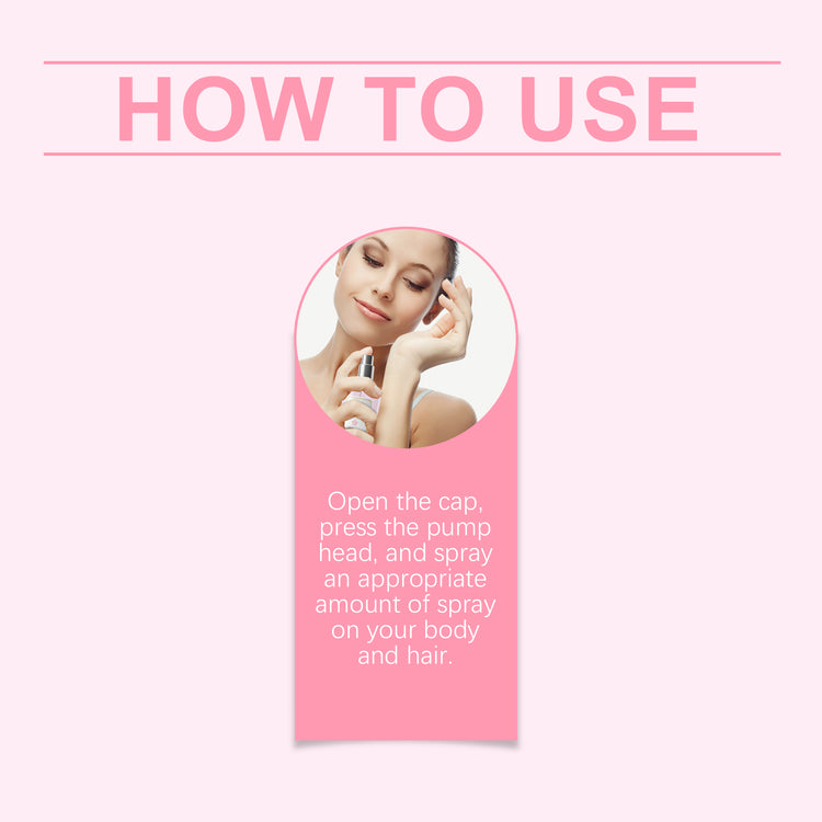 EELHOE Body Hair Perfume Spray Body Skin Hair Long-Lasting Fragrance Spray - PULSE MART