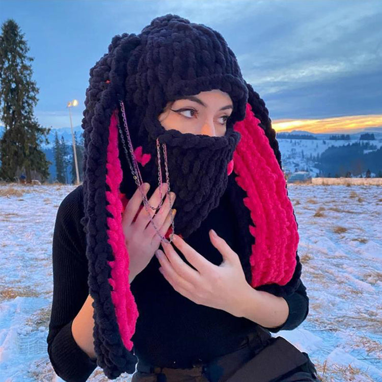 Hand Woven Heavy Wool Warm Hat - PULSE MART