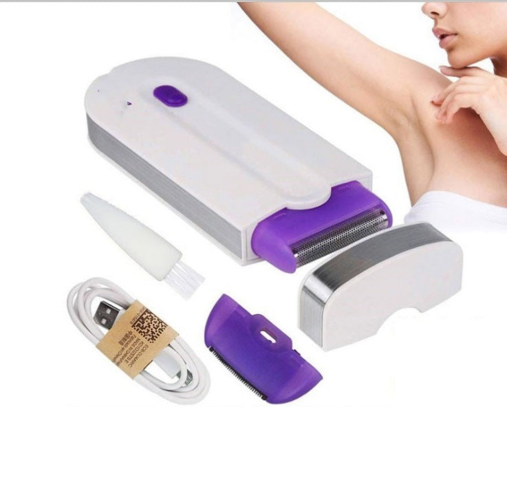 Induction Type Lady Hair Removal Device Epilator Laser Hair Removal Shaver - PULSE MART