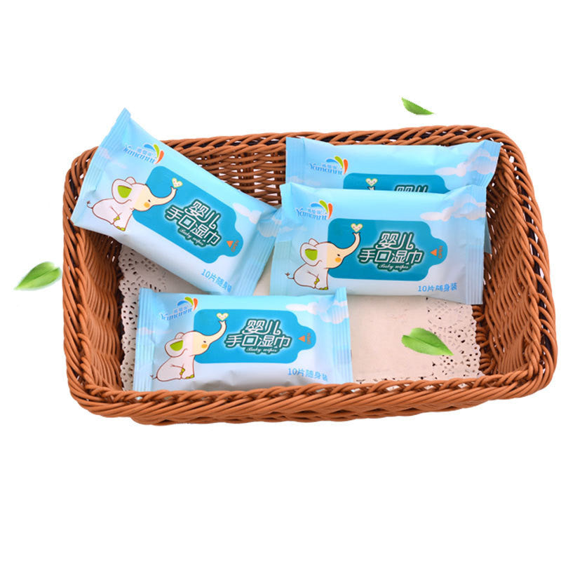 10-Pack Removable Wet Wipes