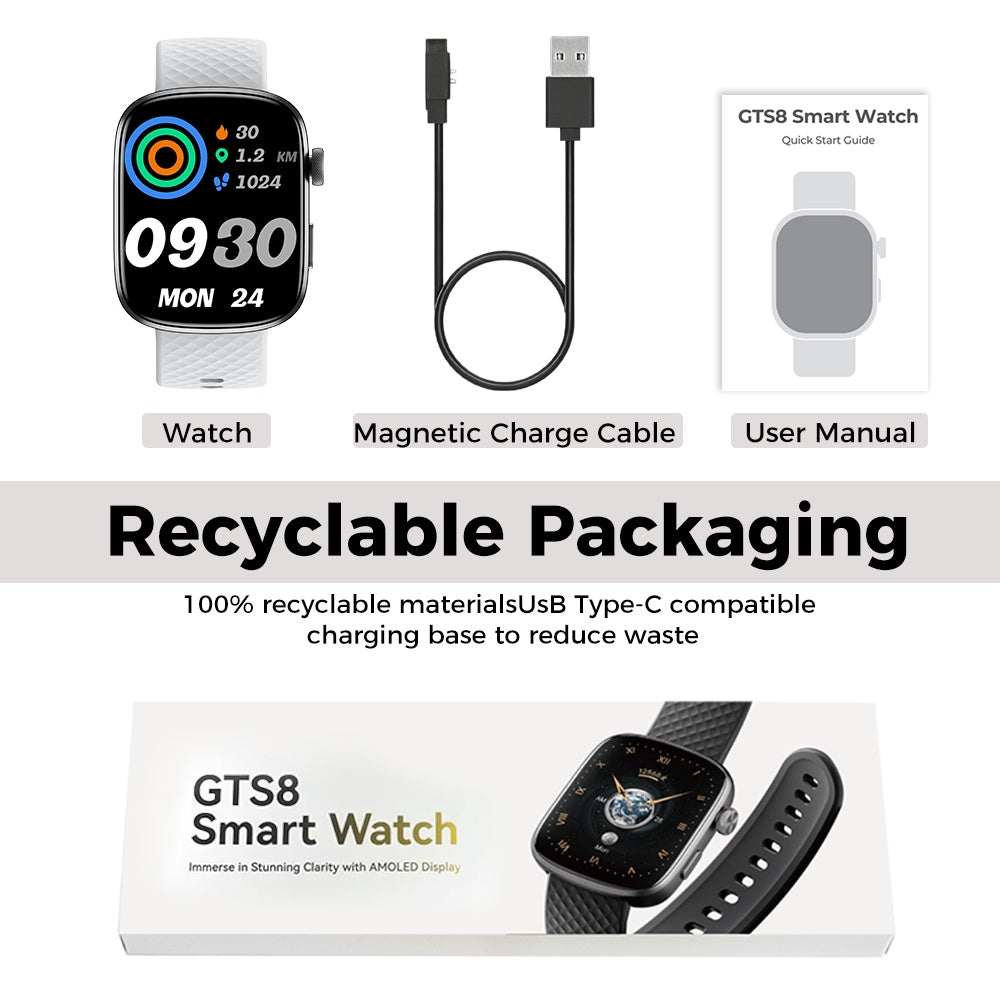 1.95-inch Smartwatch Fitness Tracker With Multiple Exercise Modes - PULSE MART