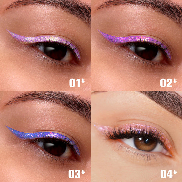 PHOFAY Liquid Glitter Eyeliner Set - PULSE MART