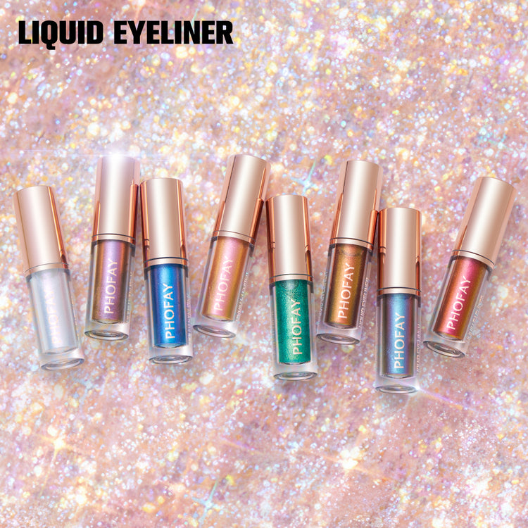 PHOFAY Liquid Glitter Eyeliner Set - PULSE MART