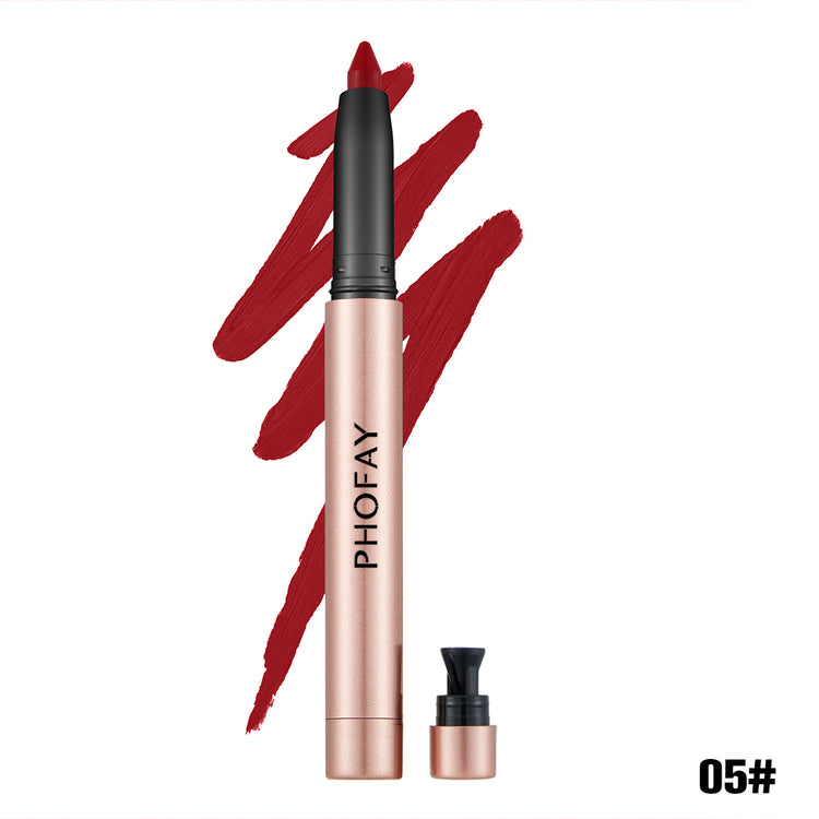 PHOFAY MATTE LIP LINER LIPSTICK PEN - PULSE MART