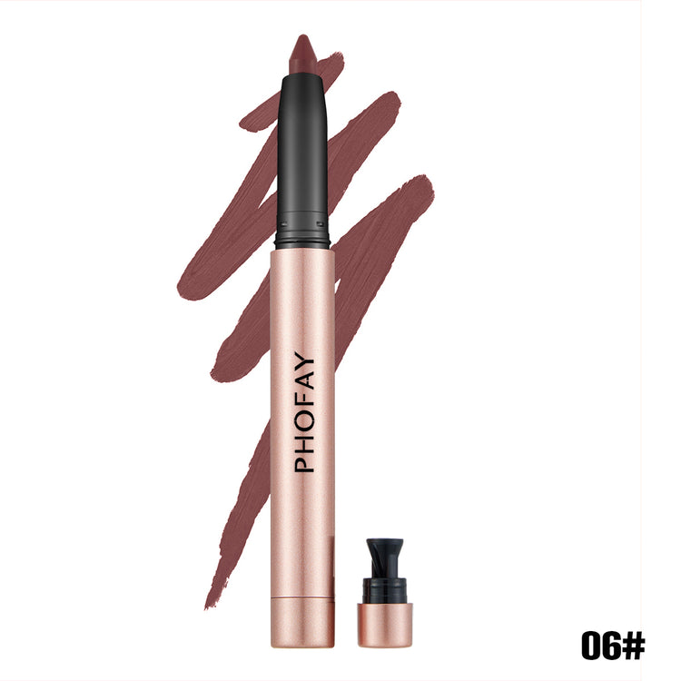 PHOFAY MATTE LIP LINER LIPSTICK PEN - PULSE MART