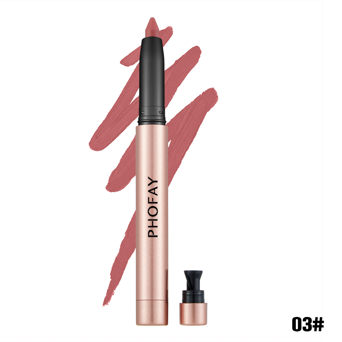 PHOFAY MATTE LIP LINER LIPSTICK PEN - PULSE MART