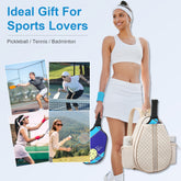 2 Color Options -- Pickleball Sling Bag For Men Women Waterproof Badminton Tennis Backpack With Wet Pocket Hidden Fence Hook Machine Washable - PULSE MART