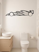 Laser-Cut Metal Wall Art Precise Sports Car Silhouette - PULSE MART