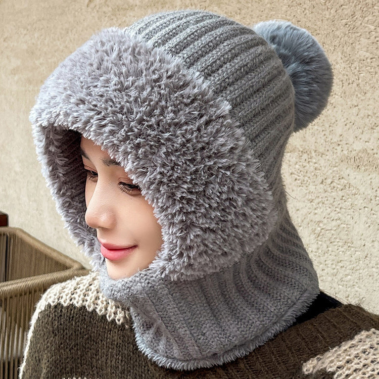 Multifunctional Hat Scarf One-piece Hat Neck Protection Bandana Warm - PULSE MART