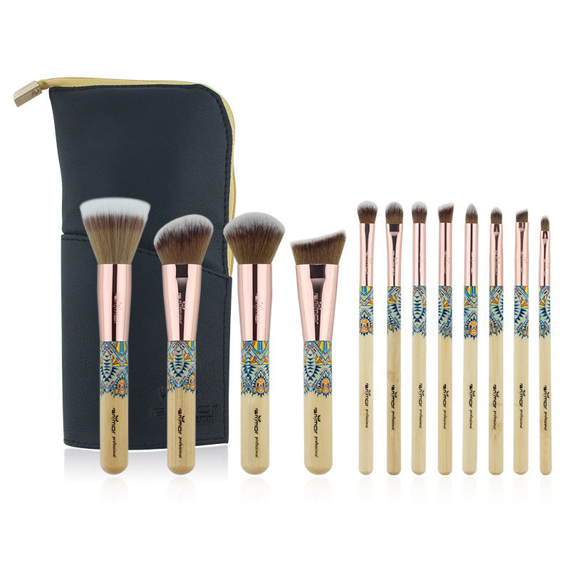 12 makeup brushes - PULSE MART
