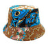 Geometric Bucket Hat Color Matching Printing Double-sided Wear Bucket Hat - PULSE MART