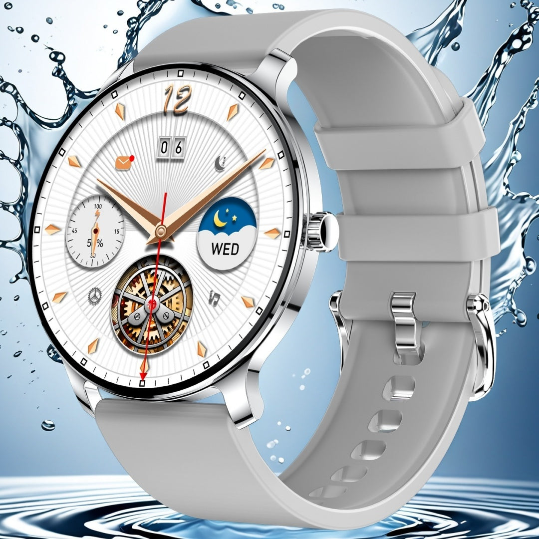 New 1.43-inch AMOLED Screen Disc Ultra Thin Smart Watch Fitness Tracker - PULSE MART