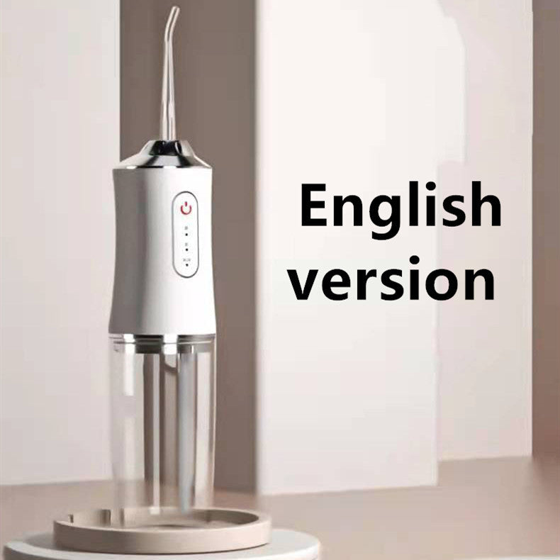 3 Modes Oral Irrigator USB Rechargeable Water Floss Portable Dental Water Flosser Jet 240ml Irrigator Dental Teeth Cleaner - PULSE MART