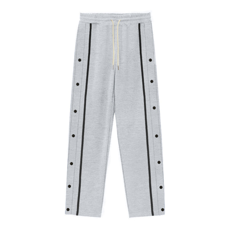 Casual Sports Breasted Pants Men&