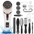 17Pcs Electric Foot Callus Remover With Vacuum Foot Grinder Rechargeable Foot File Dead Skin Pedicure Machine With 3 Grinding Heads 2 Speeds Foot Care Tool - PULSE MART
