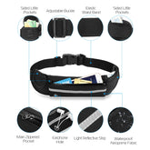 1Pc Sports Waist Bag Running Belt Pack Waterproof Adjustable Waist Pouch - PULSE MART