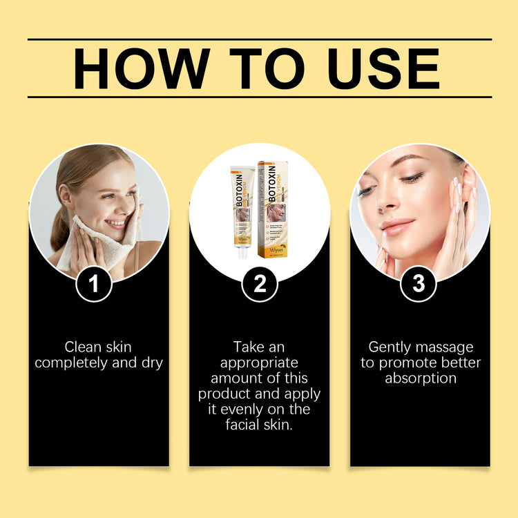 Wiyun Bee Venom Skin Care Cream, Gentle Nourishing Care Facial Skin Moisturizing Hydrating Tender Skin Care Cream - PULSE MART