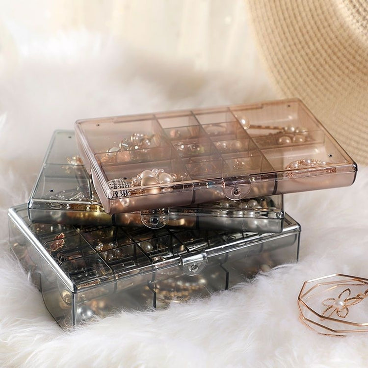 Ornament Dustproof Storage Box Anti-oxidation Ear Stud Necklace Jewelry Box - PULSE MART