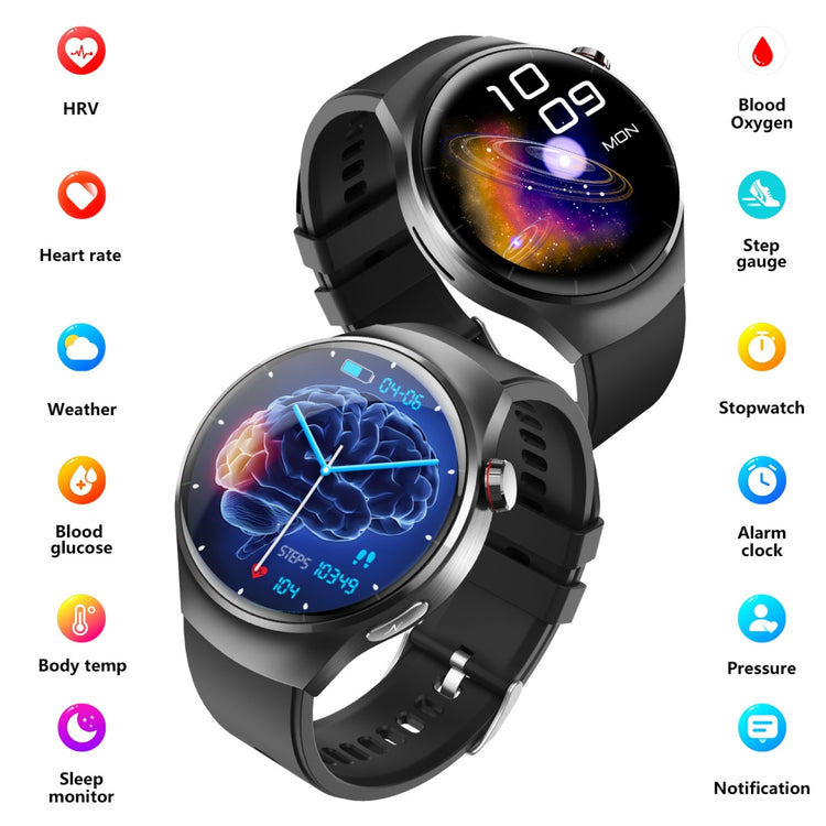 New 1.55-inch Disc Smart Watch Health Tracker Health Manager - PULSE MART