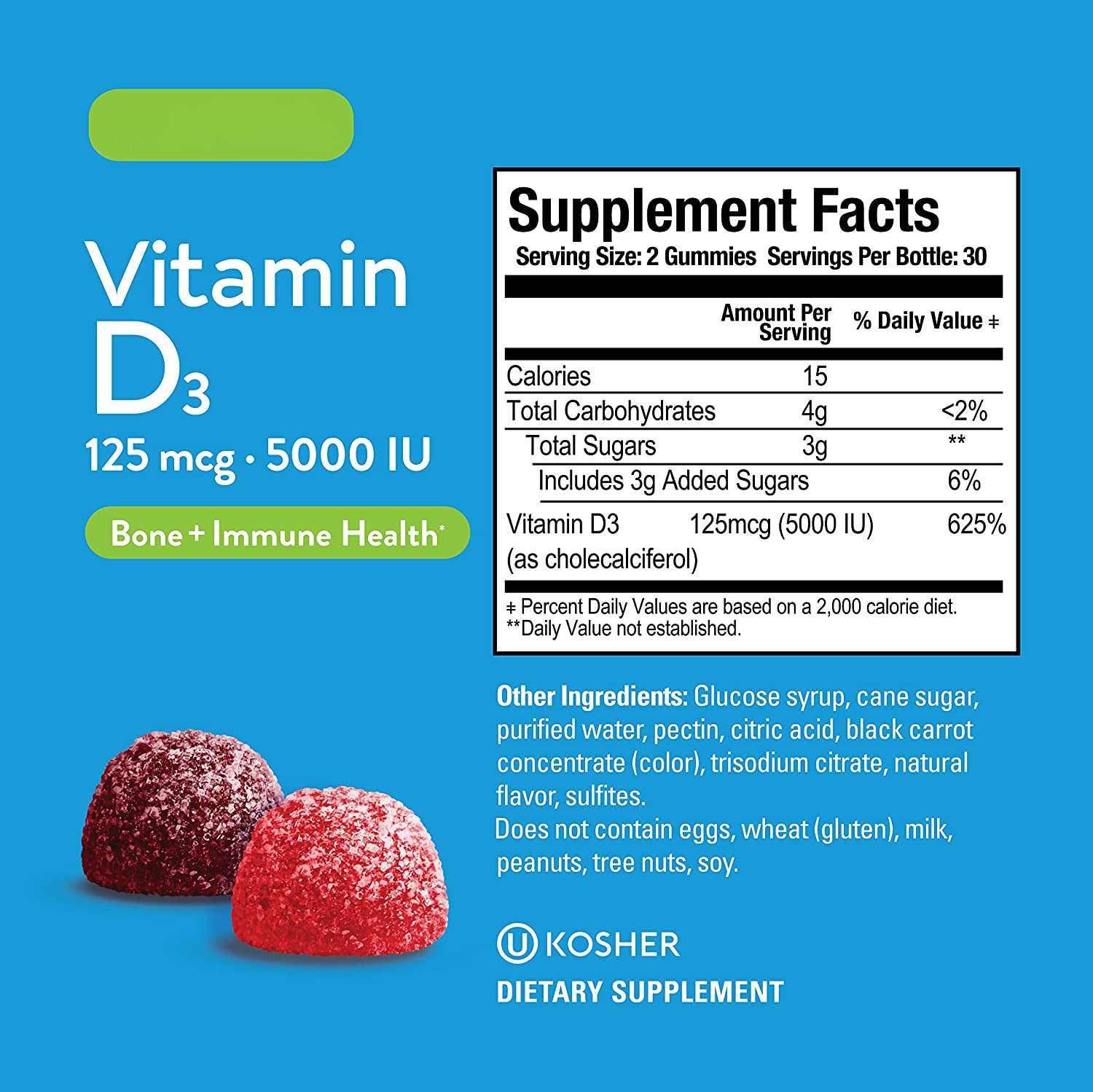 Vitamin D3 Gummies - PULSE MART