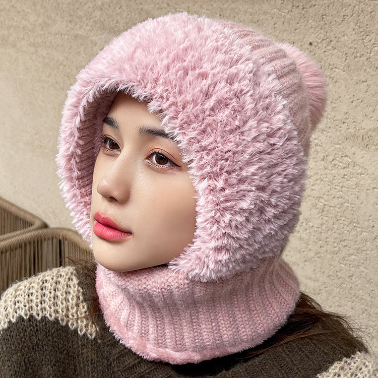 Multifunctional Hat Scarf One-piece Hat Neck Protection Bandana Warm - PULSE MART