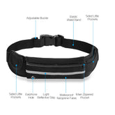 1Pc Sports Waist Bag Running Belt Pack Waterproof Adjustable Waist Pouch - PULSE MART