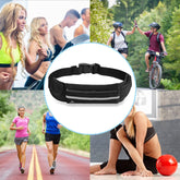 1Pc Sports Waist Bag Running Belt Pack Waterproof Adjustable Waist Pouch - PULSE MART