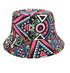 Printed Fisherman Hat Double-sided Can Wear Colorful Triangle Basin Hat - PULSE MART