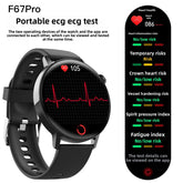 1.41-inch Health Smartwatch Fitness Tracker And Heart Rate-blood Oxygen-blood Pressure-sleep Monitor - PULSE MART
