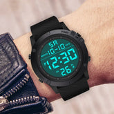 Waterproof Digital Sports Watch Military Tactical LED Backlight Wristwatch Men - PULSE MART