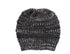 Mixed Color Knitted Wool Hat Ladies Non-labeled Ponytail Hat - PULSE MART