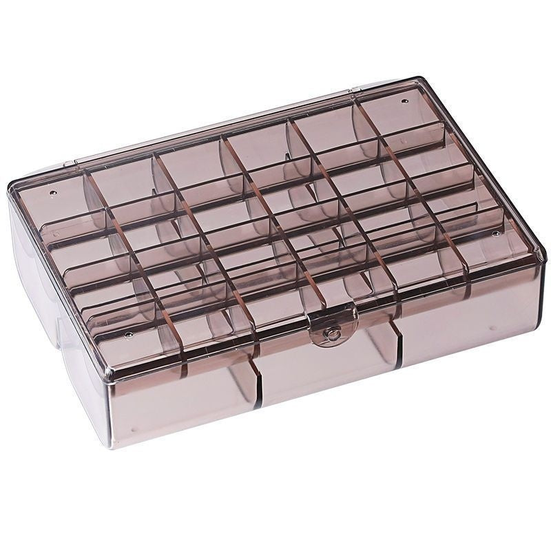 Ornament Dustproof Storage Box Anti-oxidation Ear Stud Necklace Jewelry Box - PULSE MART