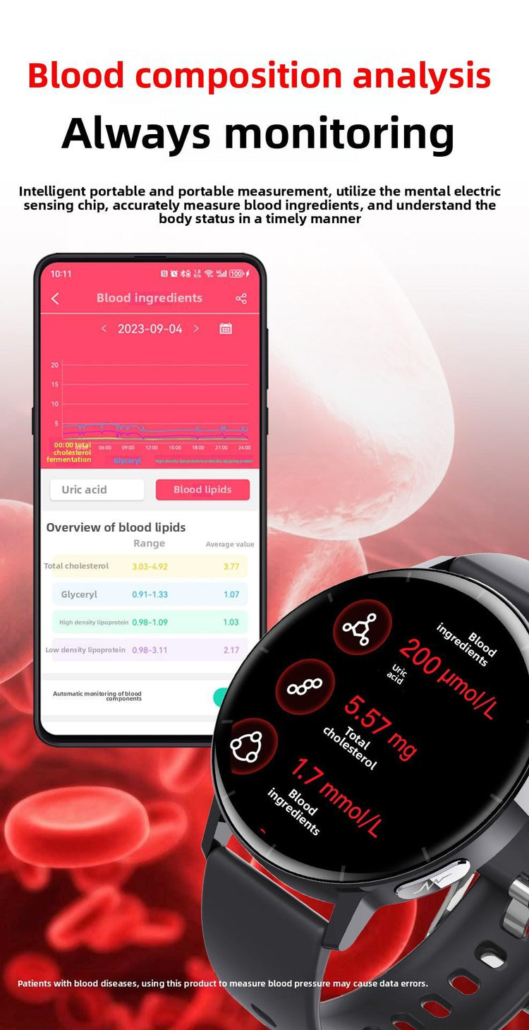 1.41-inch Health Smartwatch Fitness Tracker And Heart Rate-blood Oxygen-blood Pressure-sleep Monitor - PULSE MART