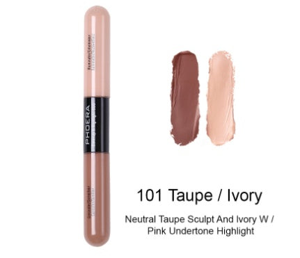Double Heads Are Suitable For Any Skin Type Natural Color Brightening Liquid Concealer - PULSE MART